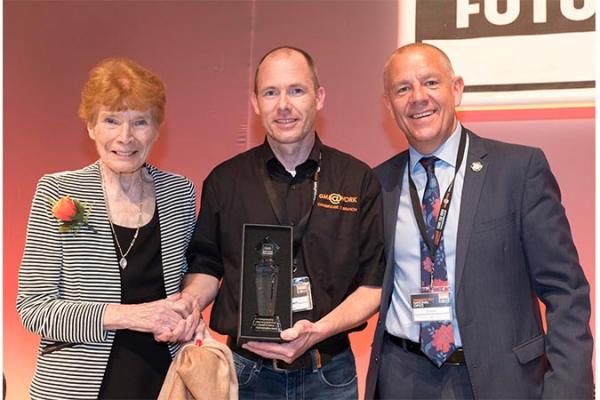 Cambridge resident given GMB Health & Safety Award at GMB Congress in Plymouth