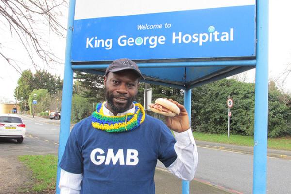 King George Hospital Breakfast man reinstated