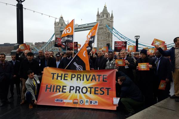 GMB prepares legal action against TfL